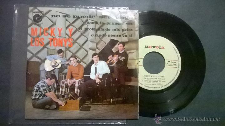 Discos de vinilo: MICKY Y LOS TONYS / NO SE PUEDE SER VAGO - Foto 1