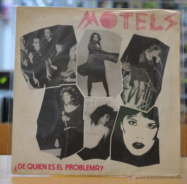 Discos de vinilo: MOTELS - DE QUIEN ES EL PROBLEMA - SINGLE - Foto 1