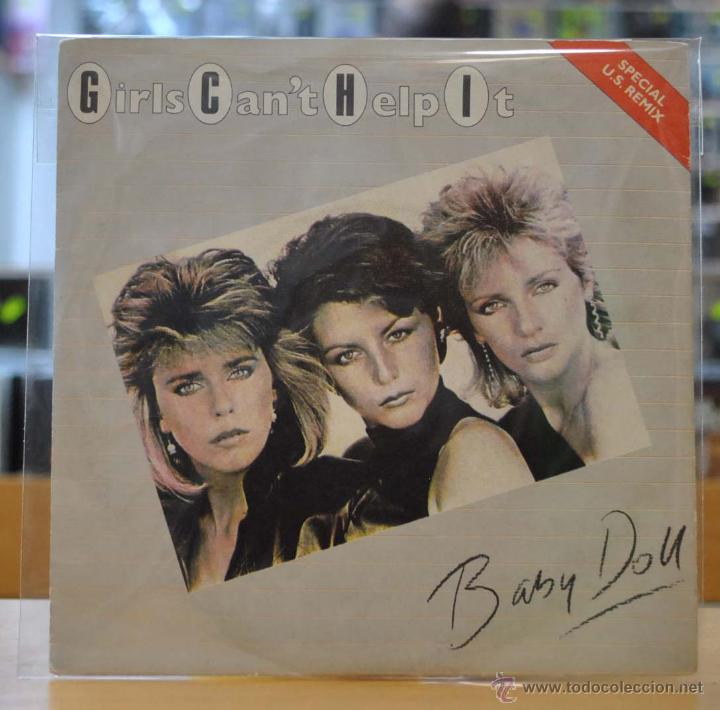 Discos de vinilo: GIRLS CANT HELP IT - BABY DOLL - SINGLE - Foto 1