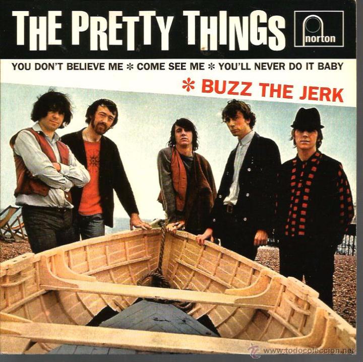 Discos de vinilo: EP THE PRETTY THINGS : BUZZ THE JERK - Foto 1