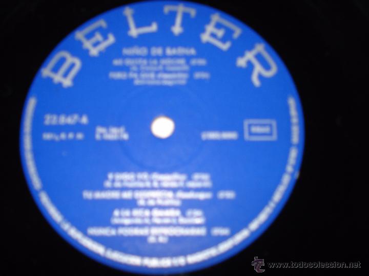 Discos de vinilo: NI&Ntilde;O DE BAENA- ME GUSTA LA NOCHE - Foto 2