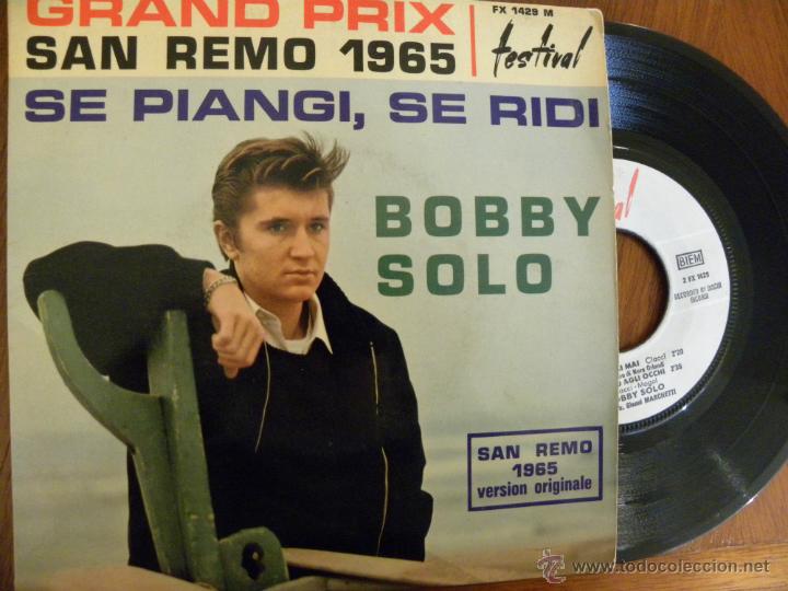Discos de vinilo: BOBBY SOLO -EP -EDICION FRANCESA - Foto 1