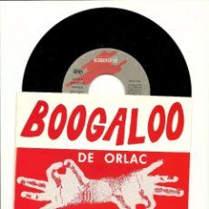 Discos de vinilo: LAS MANOS DE ORLAC. BOOGALOO (VINILO SINGLE 1990 ). Lote 48662634