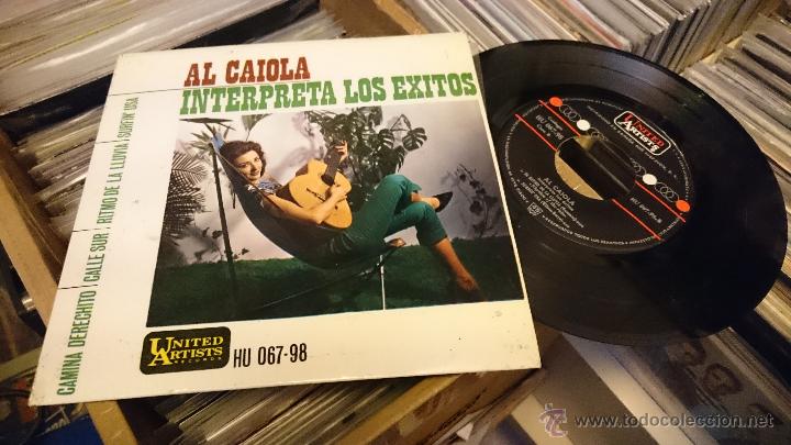 Discos de vinilo: Al caiola interpreta los exitos Ep disco de vinilo HU 067-98 - Foto 1
