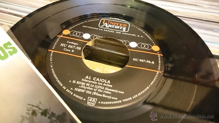Discos de vinilo: Al caiola interpreta los exitos Ep disco de vinilo HU 067-98 - Foto 2