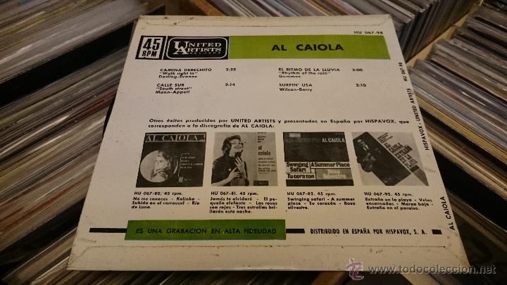 Discos de vinilo: Al caiola interpreta los exitos Ep disco de vinilo HU 067-98 - Foto 5