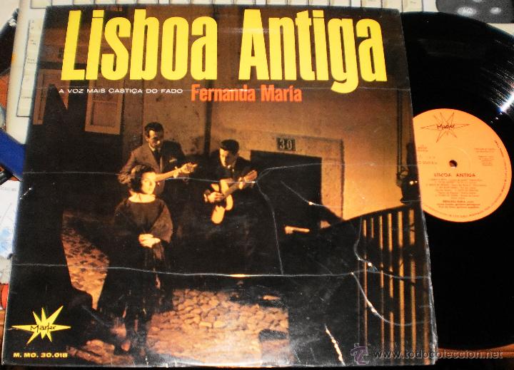 Discos de vinilo: fernanda maria lp lisboa antiga.espa&ntilde;a 1966 /2 - Foto 1