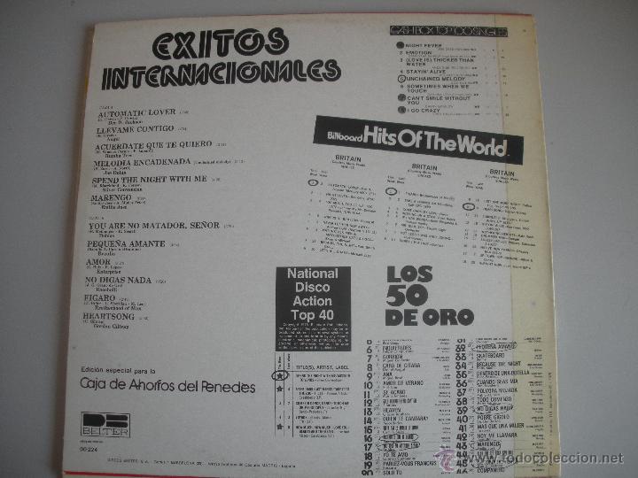 Discos de vinilo: MAGNIFICO LP DE - EXITOS - INTERNACIONALES - - Foto 2