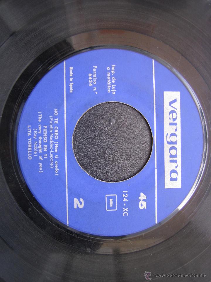 Discos de vinilo: Singles Lita Torello 1964 - Foto 3