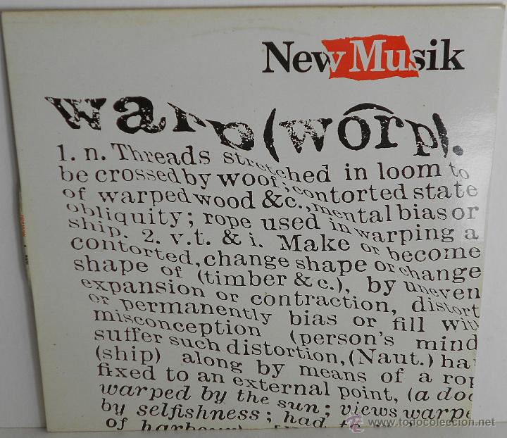 Discos de vinilo: NEW MUSIK - WARP (ESPA&Ntilde;A-1982) - Foto 1