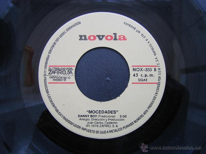 Discos de vinilo: Singles Mocedades 1978 - Foto 5