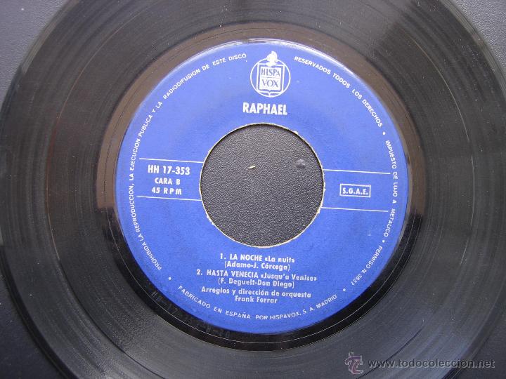 Discos de vinilo: Singles Raphael 1966 - Foto 3