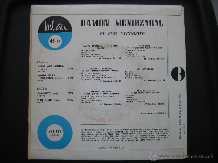 Discos de vinilo: Singles Ramon Mendizabal - Foto 4