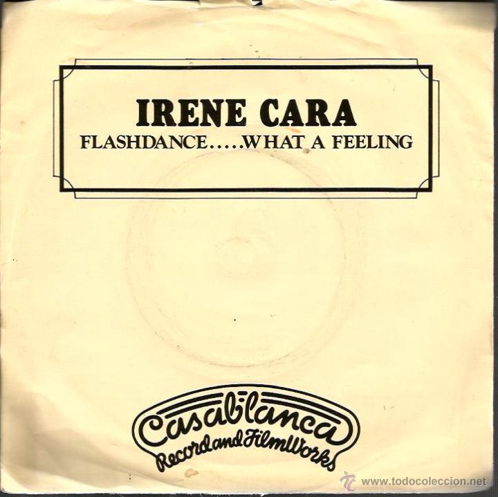 Discos de vinilo: SG IRENE CARA : FLASHDANCE ... WHAT A FEELING - Foto 1