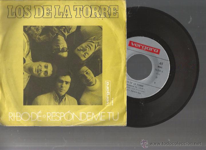 Discos de vinilo: SG LOS DE LA TORRE : RI-BO-DE - Foto 2