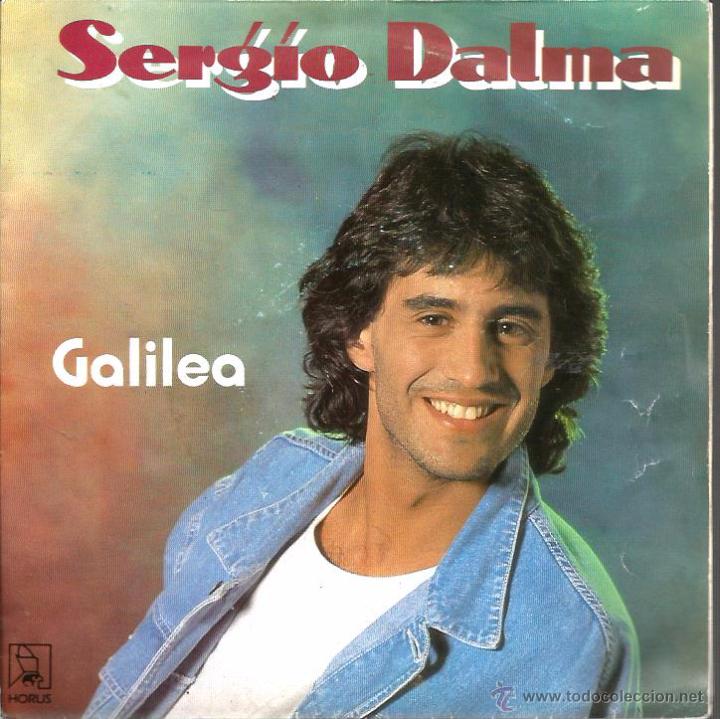 Discos de vinilo: SG SERGIO DALMA : GALILEA + ADIOS SOFIA - Foto 1
