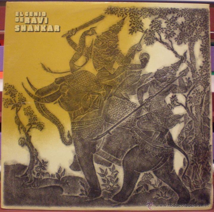Discos de vinilo: Ravi Shankar &ndash; El Genio De Ravi Shankar- 2 x LP - Foto 1
