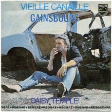 Dischi in vinile: GAINSBOURG - VIEILLE CANAILLE (YOU RASCAL YOU) / DAISY TEMPLE - SN FRANCE 1979 - PHILIPS 6172 287. Lote 48718034