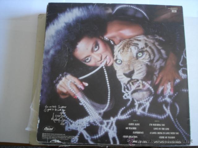 Discos de vinilo: DIANA ROSS EATEN ALIVE - Foto 2