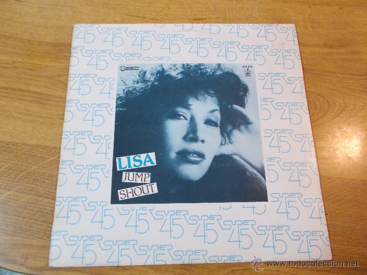 Discos de vinilo: LISA. JUMP SHOUT MAXI SINGLE - Foto 1