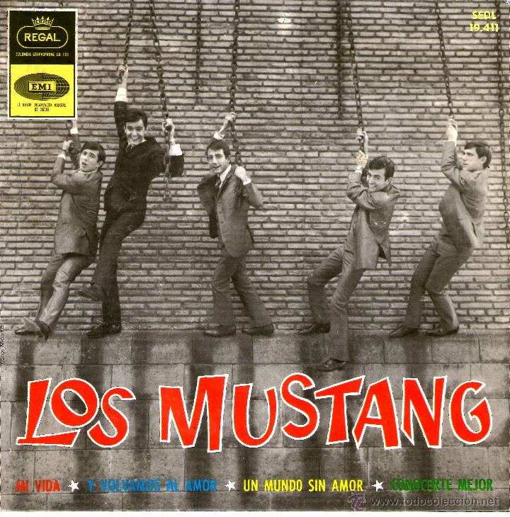 Discos de vinilo: LOS MUSTANG - MI VIDA - Foto 1
