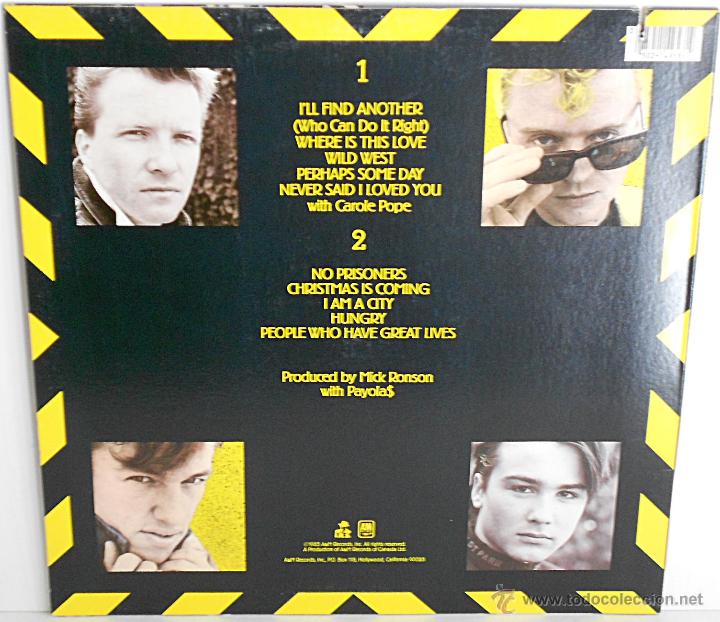 Discos de vinilo: CONTRAPORTADA - Foto 2