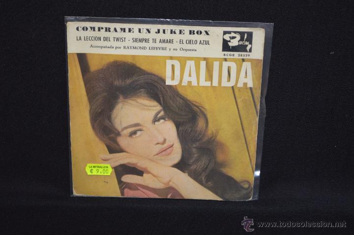 Discos de vinilo: DALIDA - COMPRAME UN JUKE BOX +3 - EP - Foto 1