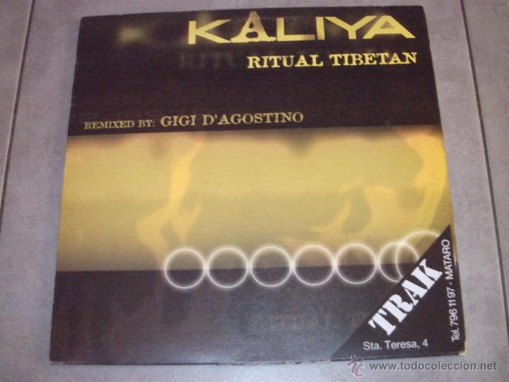 Discos de vinilo: KALIYA - RITUAL TIBETAN - MAXI - Foto 1