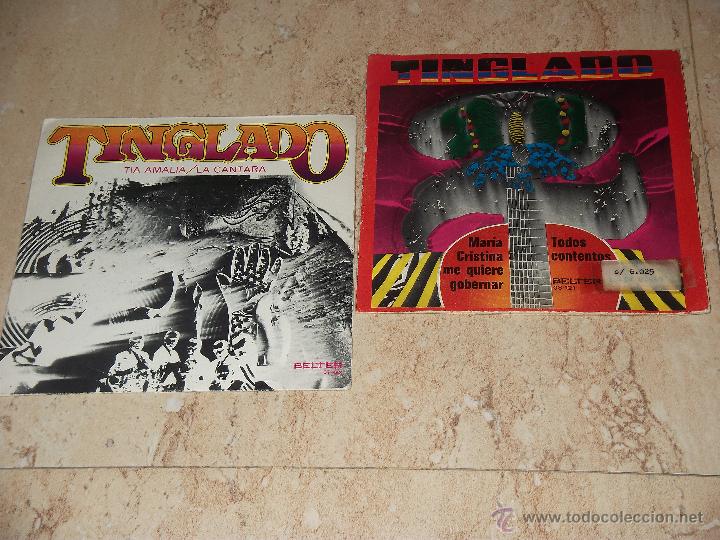 Discos de vinilo: TINGLADO -LOTE DOS SINGLES- - Foto 1