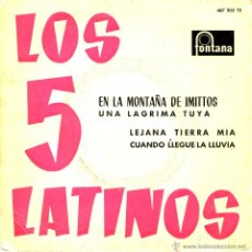 Discos de vinilo: LOS 5 LATINOS - EN LA MONTAÑA DE IMITTOS. Lote 48788413
