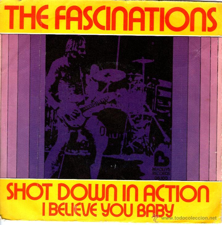 Discos de vinilo: THE FASCINATIONS=SHOT DOWN IN ACTION - Foto 1