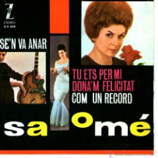 Discos de vinilo: SALOME - S'EN VA ANAR