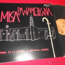 Discos de vinilo: LOS MACIAS & JEAN MARC LECLERC MISA PANAMERICANA. CATEDRAL CUERNAVACA, MORELOS LP ALELUYA MEXICO