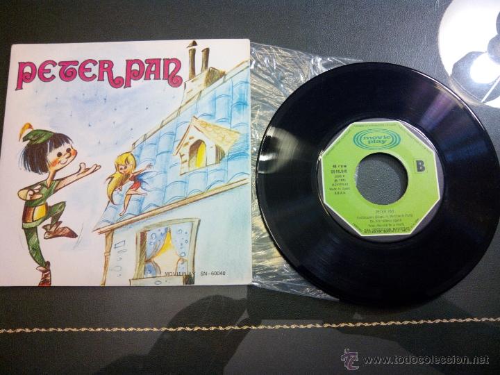 Discos de vinilo: DISCO VINILO PETER PAN MOVIEPLAY - Foto 1