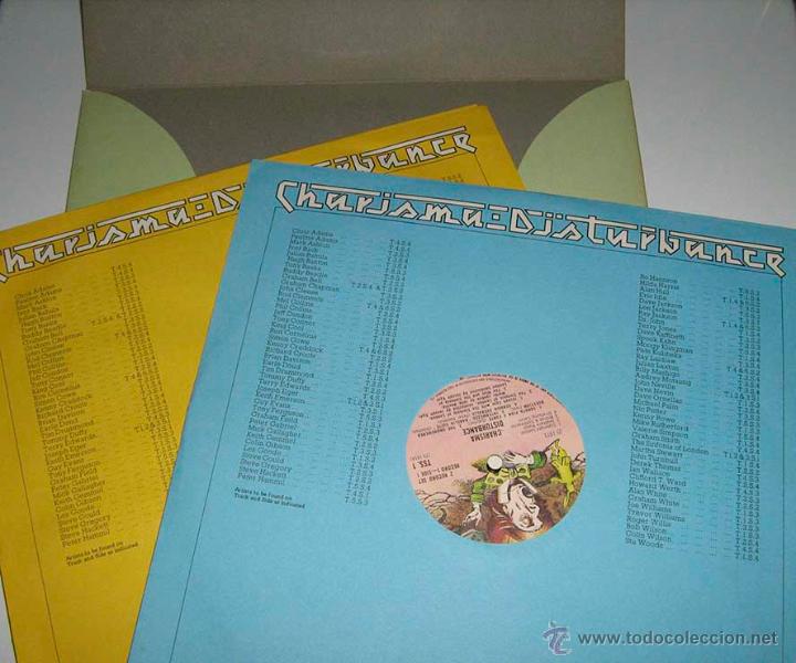 Discos de vinilo: VV.AA. - CHARISMA DISTURBANCE - (VAN DER GRAAF, BO HANSSON, GENESIS, MONTY PYTHON...) - DOBLE LP - Foto 3