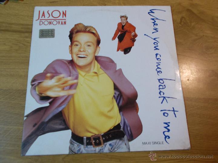 Discos de vinilo: JASON DONOVAN. WHENH YOU COME BACK TO ME - Foto 1