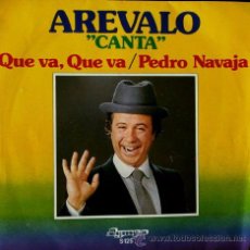 Discos de vinilo: ^ AREVALO (SINGLE OLYMPO 1981) (NUEVO) PEDRO NAVAJA / QUE VA, QUE VA - HUMOR - NUEVO. Lote 43606711