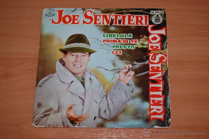 Discos de vinilo: EP DISCO VINILO JOE SENTIERI LIBELULA +3 - Foto 1