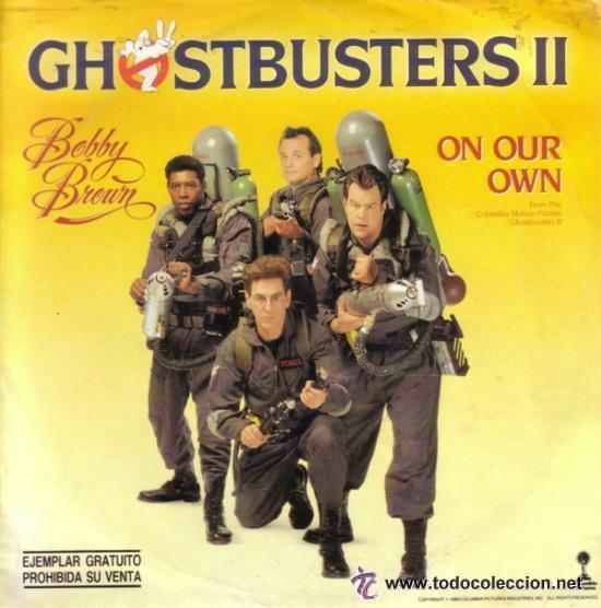 Discos de vinilo: GHOSTBUSTERS II - SINGLE PROMO 1989 - Foto 1