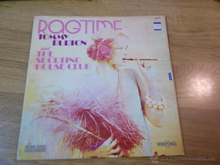 Disques de vinyle: RAG TIME. TOMMY BURTON & THE SPORTING HOUSE CLUB  EDICION INGLESA