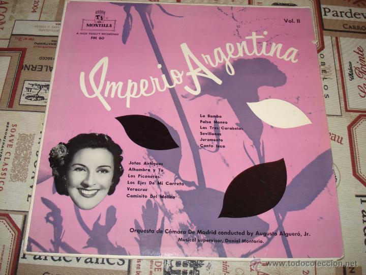 Discos de vinilo: IMPERIO ARGENTINA LA BOMBA - Foto 1
