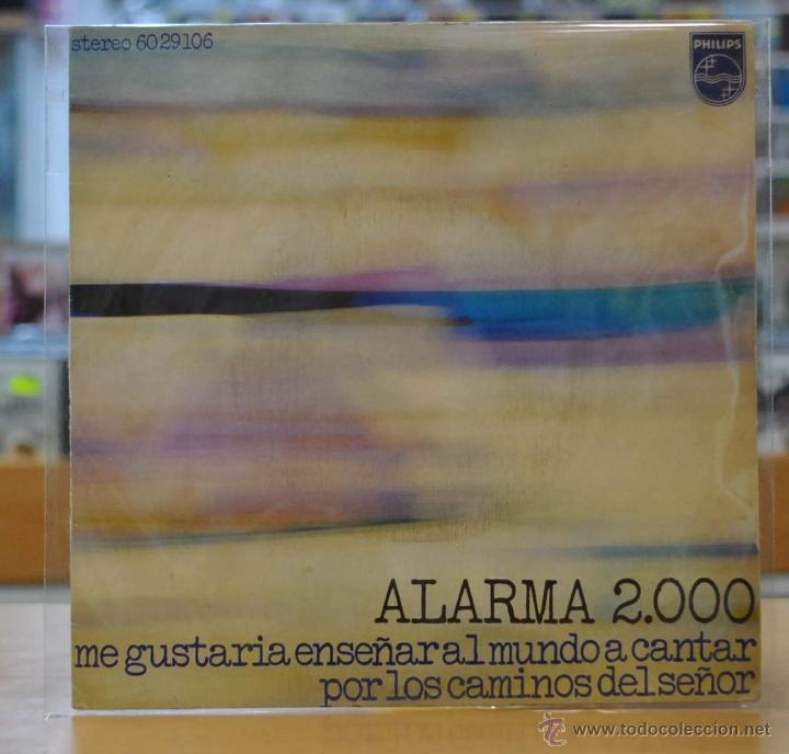 Vinyl-Schallplatten: ALARMA 2000 - ME GUSTARIA ENSEAR AL MUNDO A CANTAR - SINGLE