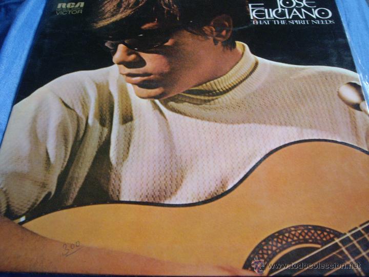 Disques de vinyle: JOSE FELICIANO-THAT THE SPIRIT NEEDS-EDICION ORIGINAL 1971