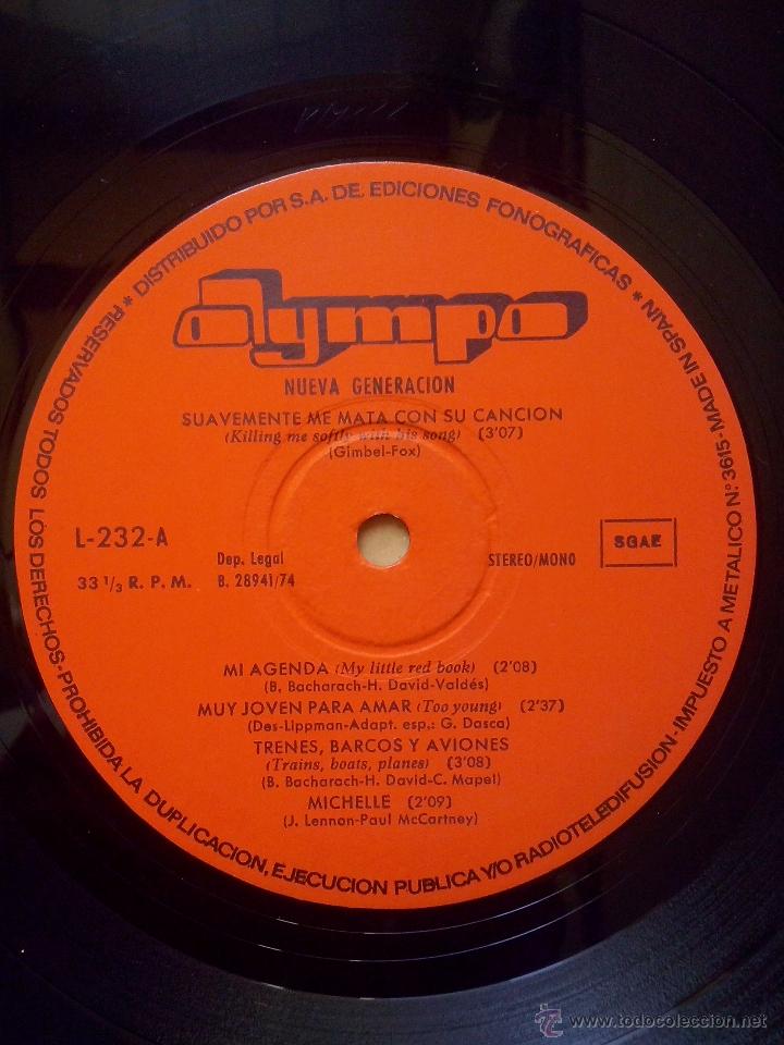 Discos de vinilo: nueva generacion - lp olympo 1974 - Foto 3