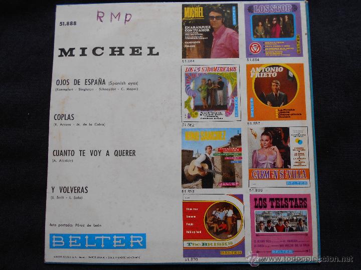 Discos de vinilo: MICHEL // COPLAS +3 - Foto 2