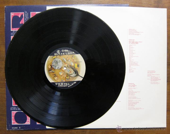 Discos de vinilo: SISA MIRALDA - BARCELONA POSTAL - 1982 - Foto 6