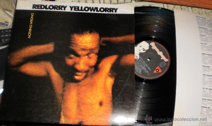 Discos de vinilo: redlorry,yellowlorry lp nothing wrong.espa&ntilde;a 1988 - Foto 1