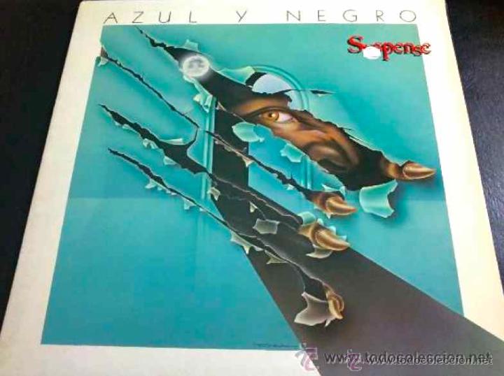 Discos de vinilo: AZUL Y NEGRO, SUSPENSE - LP ORIGINAL - Foto 1