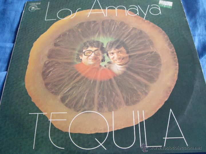 Discos de vinilo: los amaya-tequila-edicion original 1975-en buen estado