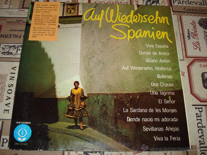 Discos de vinilo: AUF WIEDERSEHN SPANIEN - Foto 1